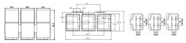 EXTERNAL DIMENSIONS